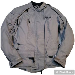 Tour Master Trinity II jacket Rain Guard Technology gray phoslite reflectives XS